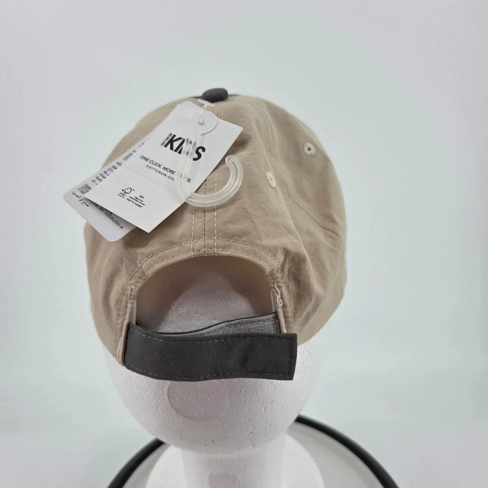 NWT Child Cottonon.com Alpine Fun Aspen Snowboard Team Kids Hat Cap Beige